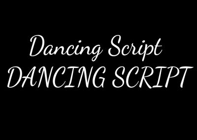 Dancing-script